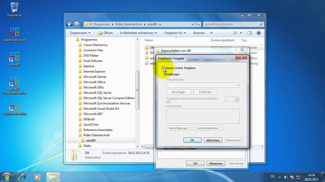 adad95 Installation - Server/Workstation