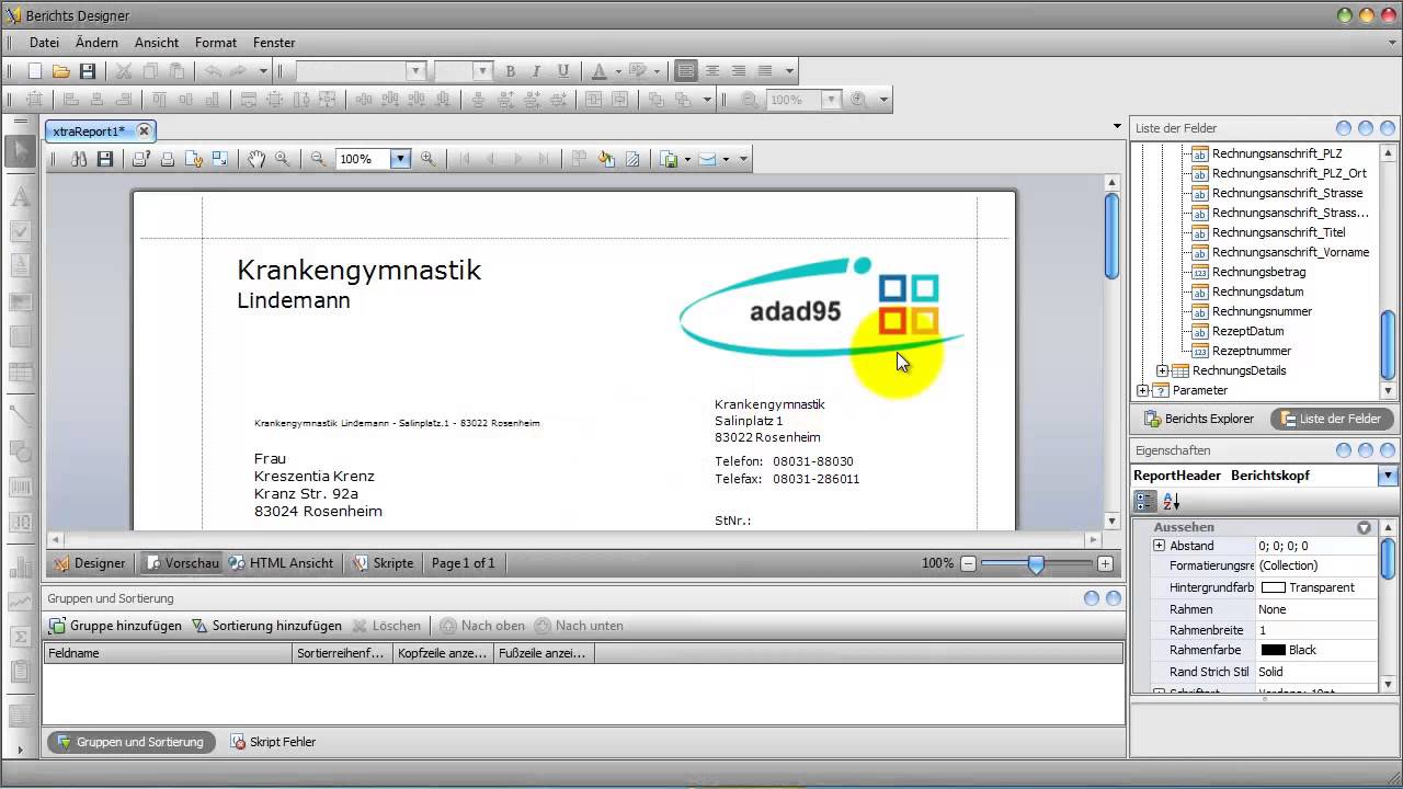 Globale Funktion - Variable in ein Formular einfügen