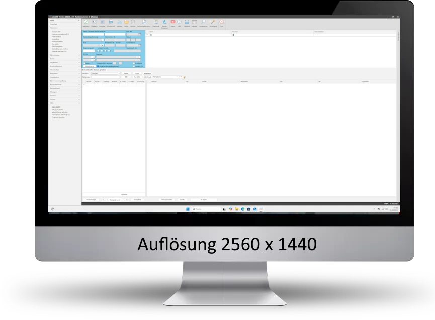Auflösung 2560x1440