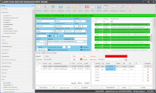adad95 - die Software für die Physiotherapie - Der Terminplan PraxPlan verplant die Mitarbeiterzeit